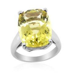 Ouro Verde Quartz Silver Ring