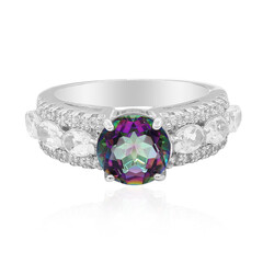 Mystic Quartz Silver Ring
