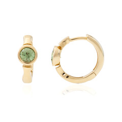 9K Namibian Demantoid Gold Earrings (CUSTODANA)
