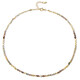 Canary Zircon Silver Necklace