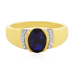 Madagascar Blue Sapphire Silver Ring