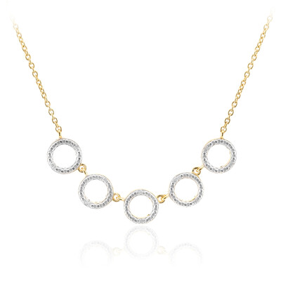 I3 (I) Diamond Silver Necklace