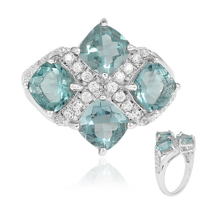Esperanza Fluorite Silver Ring