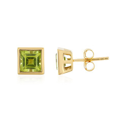 Arizona Peridot Silver Earrings