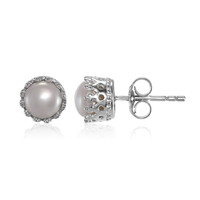 Freshwater pearl Silver Earrings