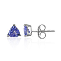 10K AAA Tanzanite Gold Earrings
