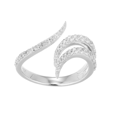 Zircon Silver Ring