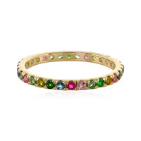 9K Fancy Tourmaline Gold Ring (Adela Gold)