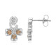 Madagascan Colour Change Garnet Silver Earrings