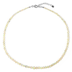 Welo Opal Silver Necklace
