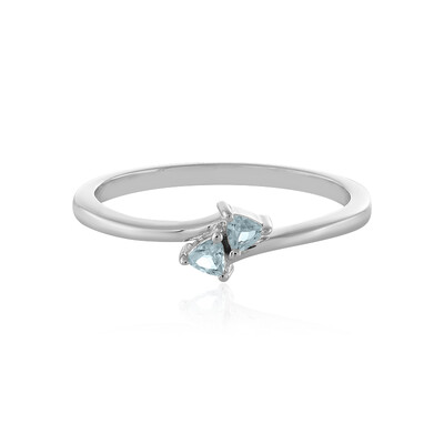 Sky Blue Topaz Silver Ring