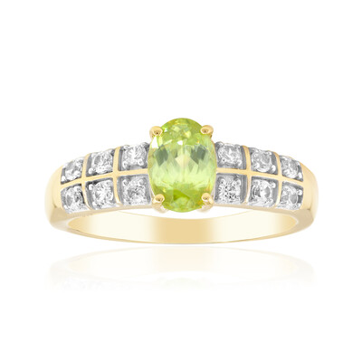 9K Capelinha Sphene Gold Ring