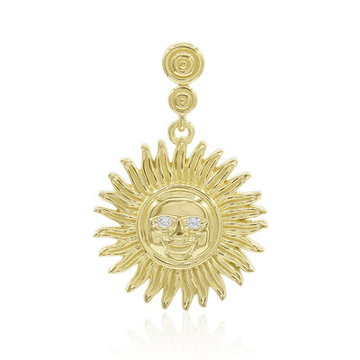 Zircon Silver Pendant