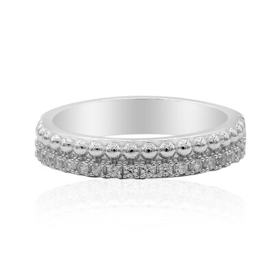 Zircon Silver Ring