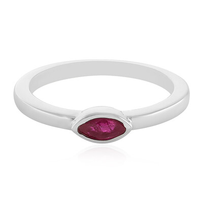 Madagascar Ruby Silver Ring