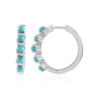Turquoise Silver Earrings