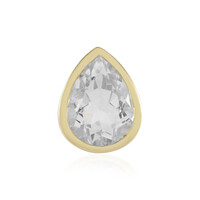 White Quartz Silver Pendant