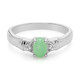 Imperial Chrysoprase Silver Ring