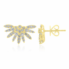 10K SI1 (H) Diamond Gold Earrings