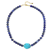 Morenci Turquoise Silver Necklace (Riya)