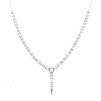 9K Zircon Gold Necklace (de Melo)