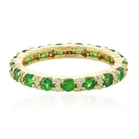 9K Tsavorite Gold Ring (La Revelle)