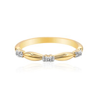 9K SI2 (G) Diamond Gold Ring