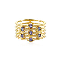 Tanzanite Silver Ring