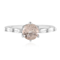 9K Brazilian Morganite Gold Ring