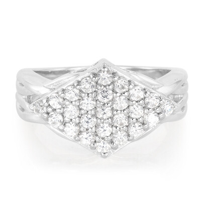 Zircon Silver Ring