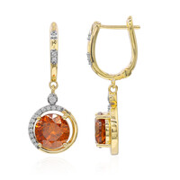 9K Spanish Sphalerite Gold Earrings