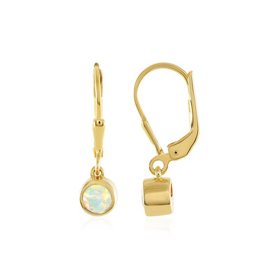 Welo Opal Silver Earrings