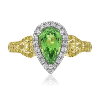 14K AAA Tsavorite Gold Ring (CIRARI)