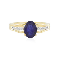 Madagascar Blue Sapphire Silver Ring