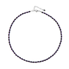Black Onyx Silver Necklace