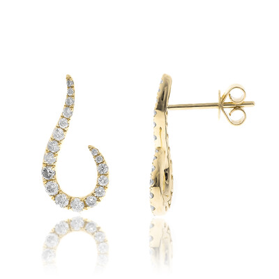 14K I1 (H) Diamond Gold Earrings (CIRARI)