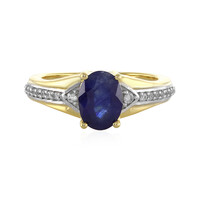 Madagascar Blue Sapphire Silver Ring