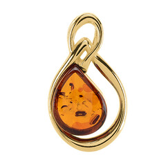 Baltic Amber Silver Pendant