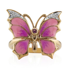 Rhodolite Silver Ring