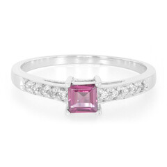 Rajasthan Rhodolite Silver Ring
