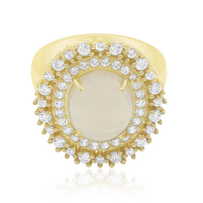 Welo Opal Silver Ring