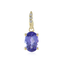 9K Tanzanite Gold Pendant