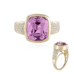 14K Patroke Kunzite Gold Ring (AMAYANI)