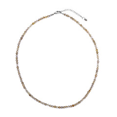 Rutile Quartz Silver Necklace