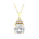 White Topaz Silver Necklace