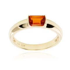 9K Mexican Fire Opal Gold Ring (CUSTODANA)