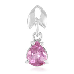 Pink Cuprian Tourmaline Silver Pendant
