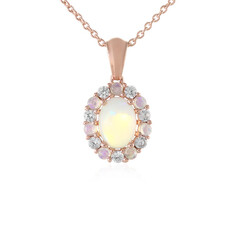 Welo Opal Silver Necklace