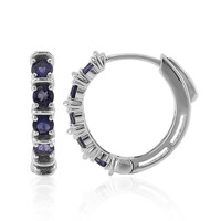 Iolite Silver Earrings