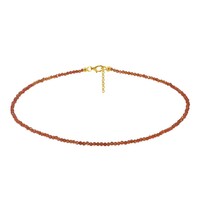 Carnelian Silver Necklace